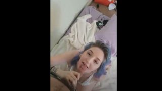 Morning Snapchat Blowjob From Cute Girlfriend