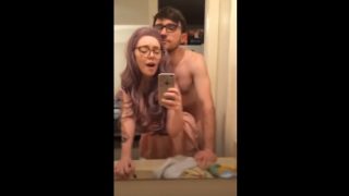 Snapchat Leaks Lovely Teen Girl With Bouncing Tits Having Selfie Sex