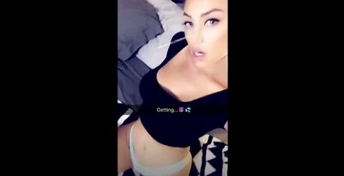 Nasty Busty Snapchat White Girl Fucks Her Big Suction Dildo In Bathroom