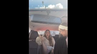 Dirty Snapchat Girl Giving Her Friend Some Pleasure In Car With A Cucumber